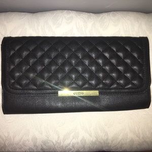 Guess Black Clutch